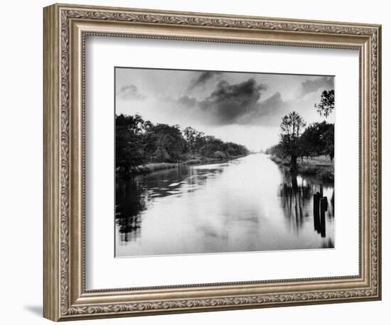 The Bayou Teche in Louisiana-null-Framed Photographic Print