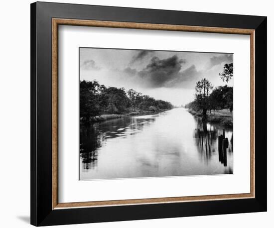 The Bayou Teche in Louisiana-null-Framed Photographic Print