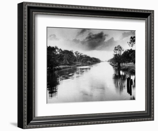 The Bayou Teche in Louisiana-null-Framed Photographic Print