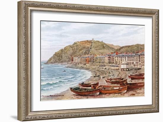 The Beach, Aberystwyth-Alfred Robert Quinton-Framed Giclee Print