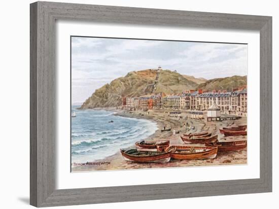 The Beach, Aberystwyth-Alfred Robert Quinton-Framed Giclee Print