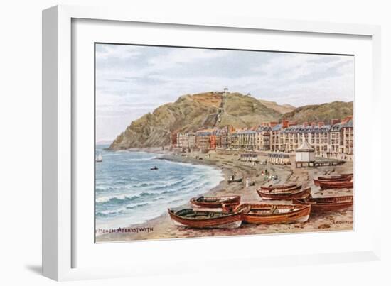 The Beach, Aberystwyth-Alfred Robert Quinton-Framed Giclee Print