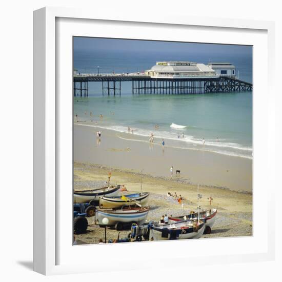 The Beach and Pier, Cromer, Norfolk, England, UK-G Richardson-Framed Photographic Print