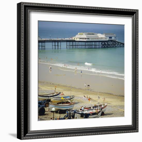 The Beach and Pier, Cromer, Norfolk, England, UK-G Richardson-Framed Photographic Print