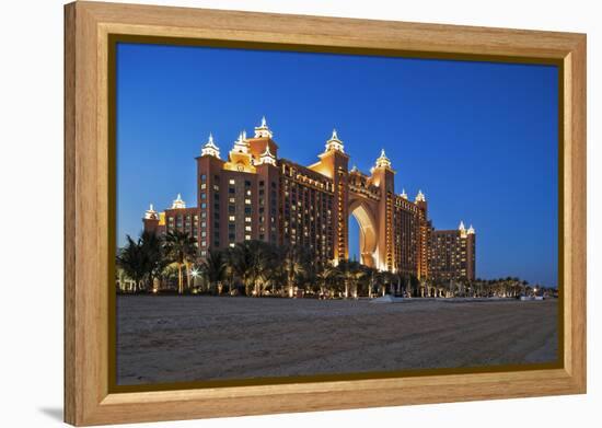 The Beach and the Atlantis 5 Star Resort Complex Designed by the Architects Watg, Dubai-Cahir Davitt-Framed Premier Image Canvas