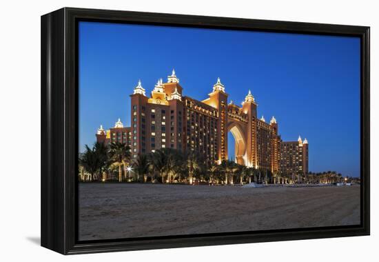 The Beach and the Atlantis 5 Star Resort Complex Designed by the Architects Watg, Dubai-Cahir Davitt-Framed Premier Image Canvas