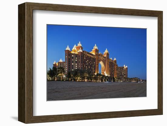 The Beach and the Atlantis 5 Star Resort Complex Designed by the Architects Watg, Dubai-Cahir Davitt-Framed Photographic Print