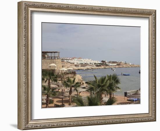 The Beach Area at the Savoy Resort at White Knight Beach, Sharm El-Sheikh, Egypt-Stuart Forster-Framed Photographic Print