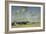 The Beach at Berck-Eugène Boudin-Framed Giclee Print