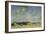 The Beach at Berck-Eugène Boudin-Framed Giclee Print