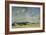 The Beach at Berck-Eugène Boudin-Framed Giclee Print