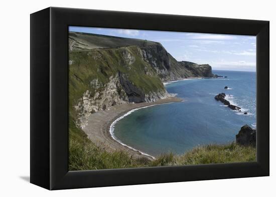 The Beach at Durdle Door on the Jurassic Coast, Dorset, UK-Natalie Tepper-Framed Stretched Canvas