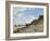 The Beach at Honfleur, 1864-1866-Claude Monet-Framed Giclee Print