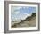 The Beach at Honfleur, 1864-1866-Claude Monet-Framed Giclee Print