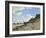 The Beach at Honfleur, 1864-1866-Claude Monet-Framed Giclee Print