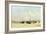 The Beach at Low Tide, Berck, 1890-97-Eugène Boudin-Framed Giclee Print