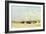 The Beach at Low Tide, Berck, 1890-97-Eugène Boudin-Framed Giclee Print