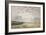 The Beach at Low Tide, Deauville-Eugene Louis Boudin-Framed Giclee Print