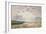 The Beach at Low Tide, Deauville-Eugene Louis Boudin-Framed Giclee Print