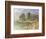 The Beach at Pornic-Pierre-Auguste Renoir-Framed Giclee Print