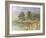 The Beach at Pornic-Pierre-Auguste Renoir-Framed Giclee Print