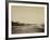 The Beach at Sainte-Adresse, 1856-57-Gustave Le Gray-Framed Photographic Print