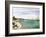 The Beach at Sainte Adresse-Claude Monet-Framed Giclee Print