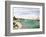 The Beach at Sainte Adresse-Claude Monet-Framed Giclee Print