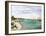 The Beach at Sainte Adresse-Claude Monet-Framed Giclee Print