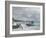 The Beach at Sainte-Adresse-Claude Monet-Framed Giclee Print