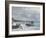 The Beach at Sainte-Adresse-Claude Monet-Framed Giclee Print