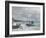 The Beach at Sainte-Adresse-Claude Monet-Framed Giclee Print