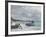 The Beach at Sainte-Adresse-Claude Monet-Framed Giclee Print