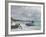 The Beach at Sainte-Adresse-Claude Monet-Framed Giclee Print