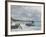 The Beach at Sainte-Adresse-Claude Monet-Framed Giclee Print