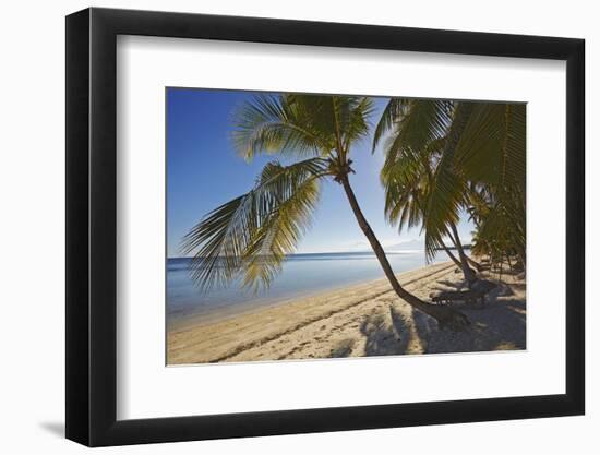 The beach at San Juan on the southwest coast of Siquijor, Philippines, Southeast Asia, Asia-Nigel Hicks-Framed Photographic Print