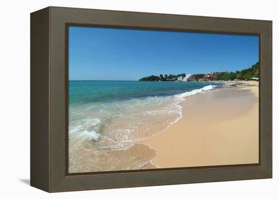 The Beach at Sosua, Dominican Republic-Natalie Tepper-Framed Stretched Canvas