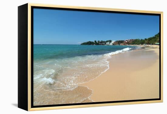 The Beach at Sosua, Dominican Republic-Natalie Tepper-Framed Stretched Canvas
