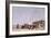 The Beach at Trouville, 1864-Eugène Boudin-Framed Giclee Print