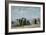 The Beach at Trouville, 1869-Eugene Louis Boudin-Framed Giclee Print