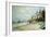 The Beach at Trouville; La Plage a Trouville, 1870-Claude Monet-Framed Giclee Print