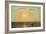 The Beach at Trouville with Setting Sun-Paul Huet-Framed Giclee Print