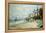 The Beach at Trouville-Claude Monet-Framed Premier Image Canvas