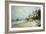 The Beach at Trouville-Claude Monet-Framed Giclee Print