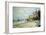 The Beach at Trouville-Claude Monet-Framed Giclee Print