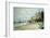 The Beach at Trouville-Claude Monet-Framed Giclee Print