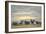 The Beach at Villerville, 1864-Eugene Louis Boudin-Framed Giclee Print