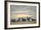 The Beach at Villerville, 1864-Eugene Louis Boudin-Framed Giclee Print