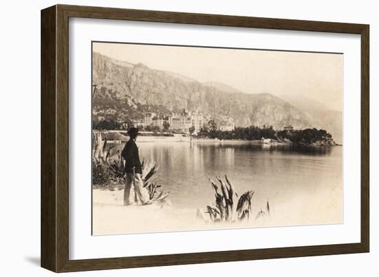 The Beach, Beaulieu Sur Mer, 1905-null-Framed Giclee Print