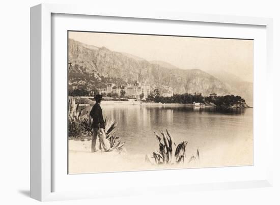 The Beach, Beaulieu Sur Mer, 1905-null-Framed Giclee Print